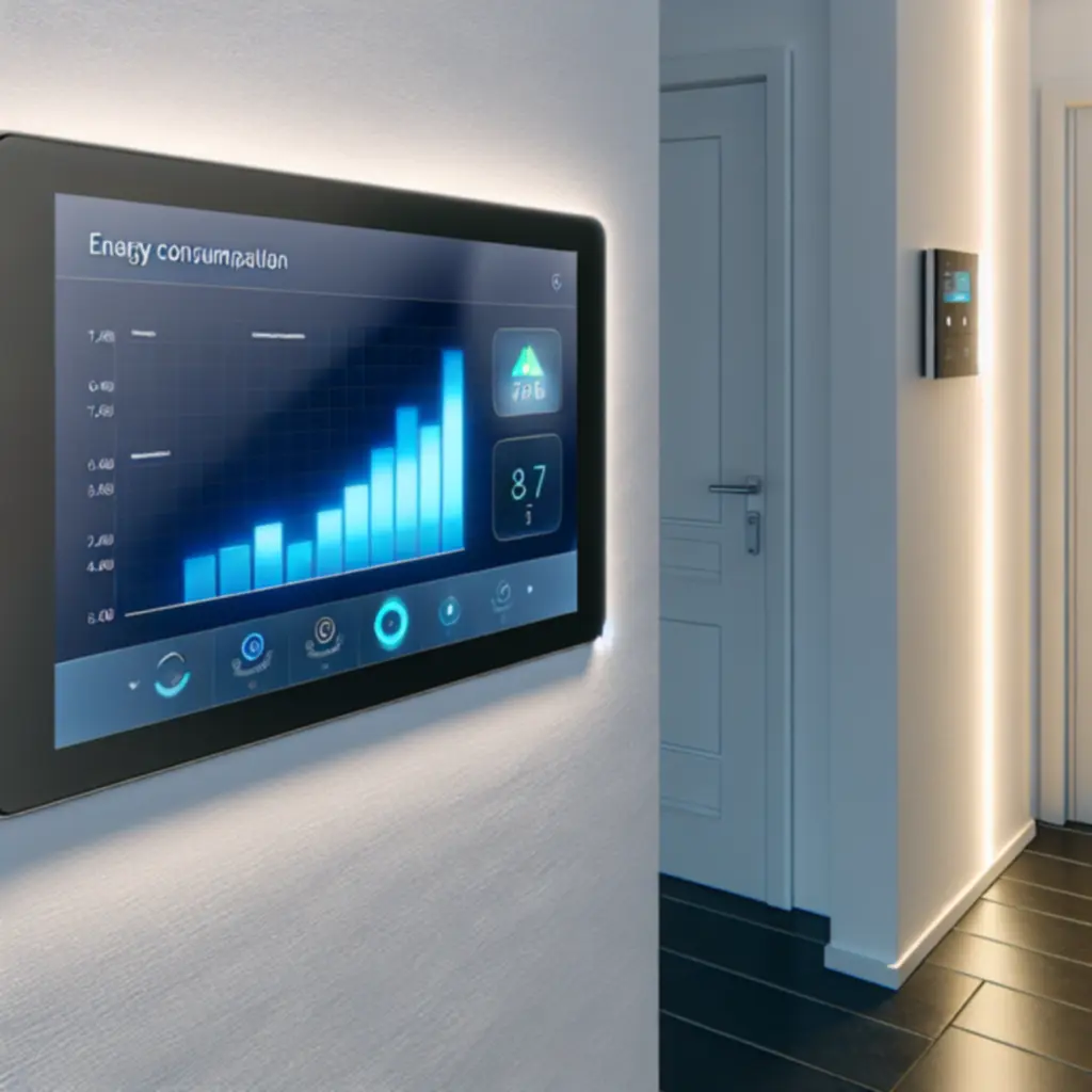 Panel zarządzania energią w systemie smart home