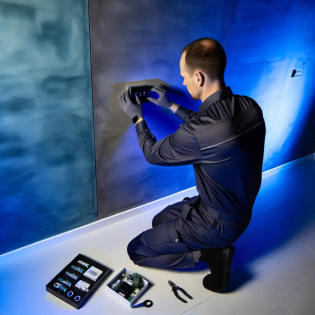 Profesjonalna instalacja systemu automatyzacji przez certyfikowanego technika
